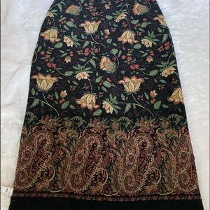 Briggs Floral Paisley Skirt
